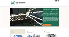 Desktop Screenshot of mayerind.com